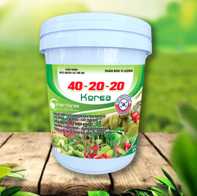 PHÂN BÓN VI LƯỢNG 40 - 20 -20