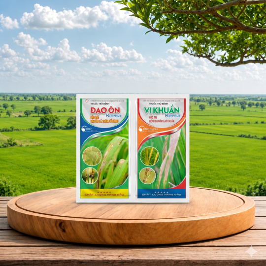 CẶP GÓI ĐẠO ÔN và VI KHUẨN